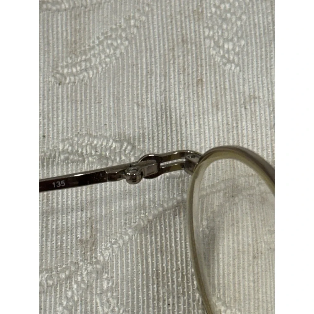 Vintage Vogue Florence VO 3117 Oval Metal Eyeglasses Italy w/case
